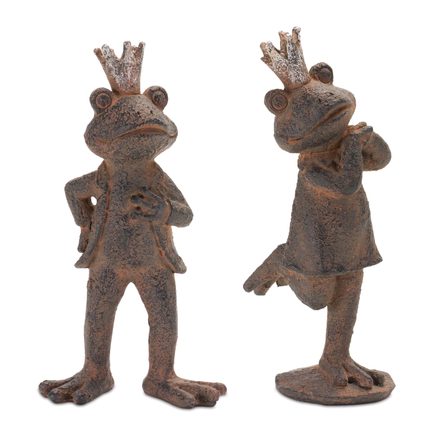 Royal Garden Frog Figurine (Set of 6)