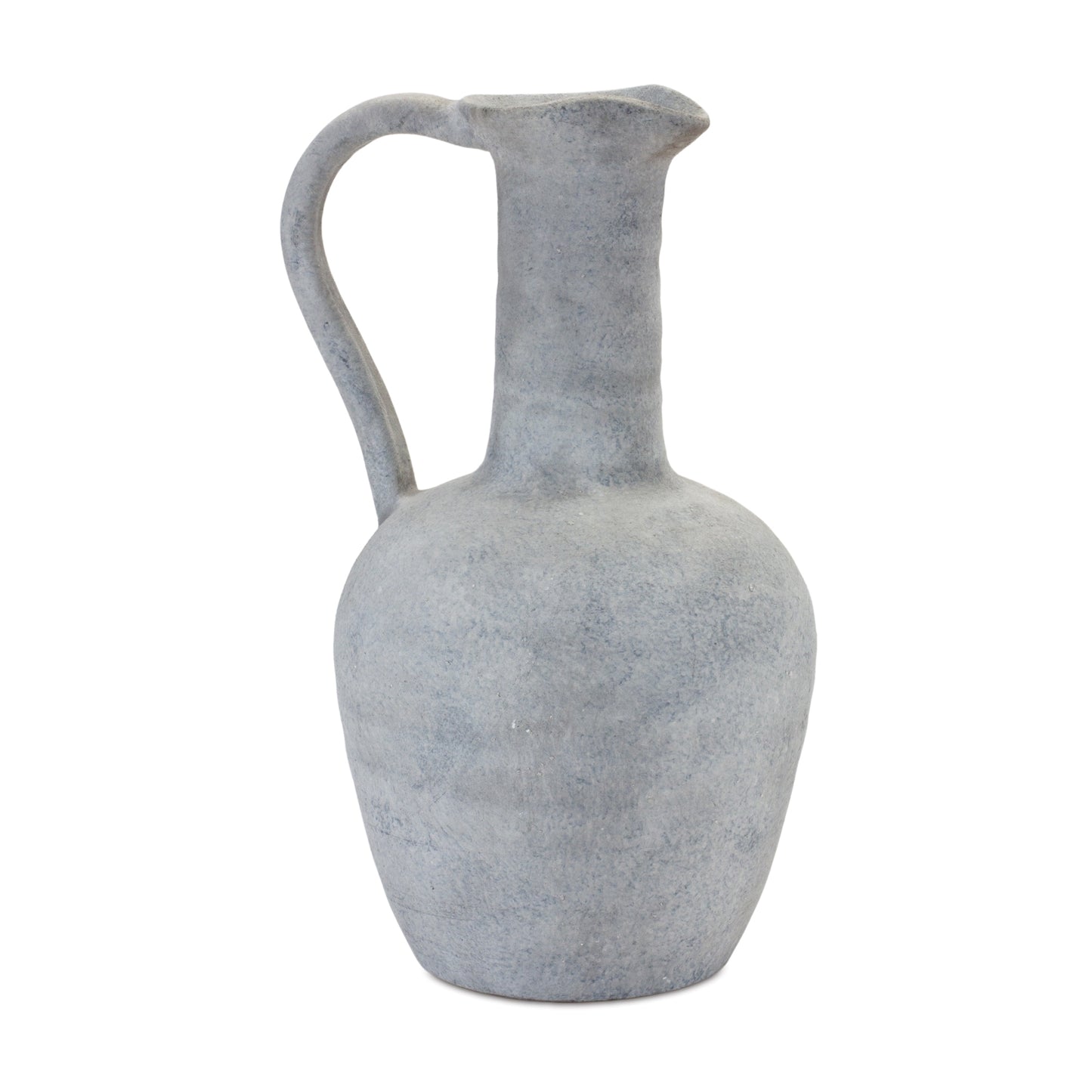 Grey Pitcher Vase 12"H