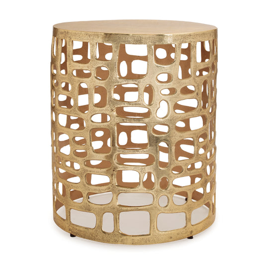 Accent Table 16"D x 19"H Aluminum